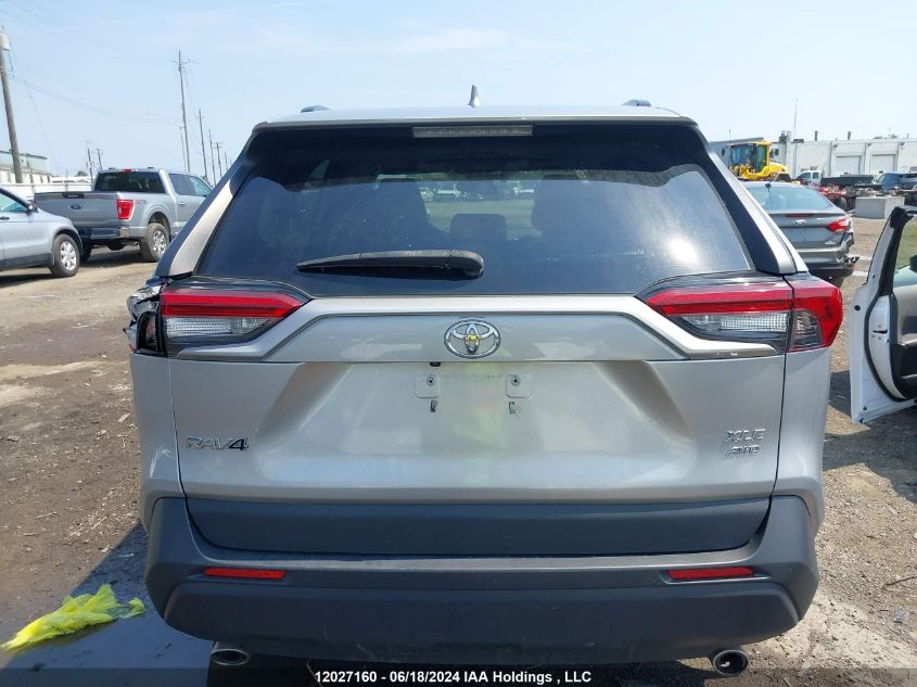 2019 Toyota Rav4 Xle/Xle Premium VIN: 2T3R1RFV9KW019284 Lot: 12027160