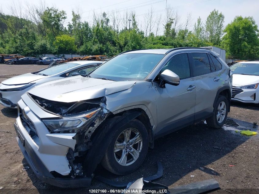 2019 Toyota Rav4 Xle/Xle Premium VIN: 2T3R1RFV9KW019284 Lot: 12027160