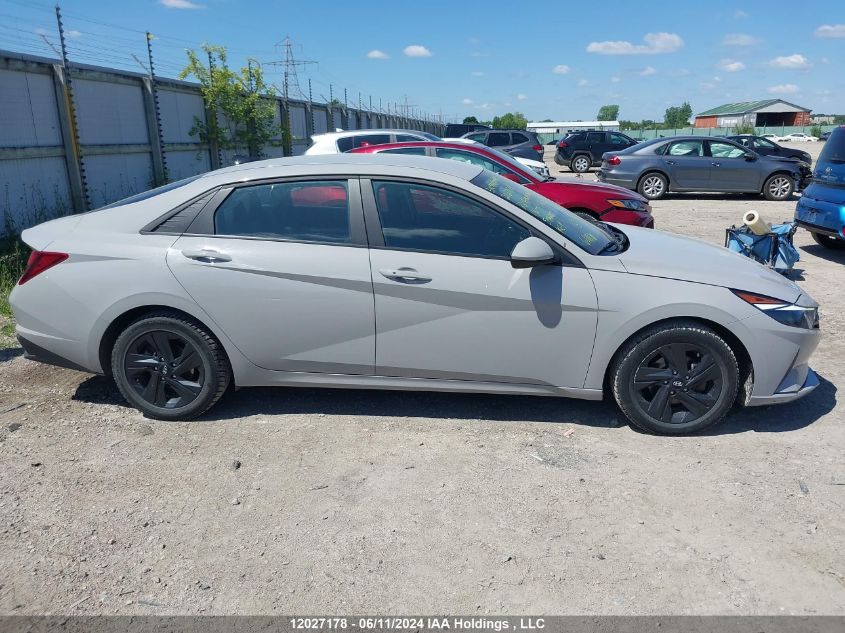 2022 Hyundai Elantra Sel VIN: KMHLM4AG7NU358938 Lot: 12027178