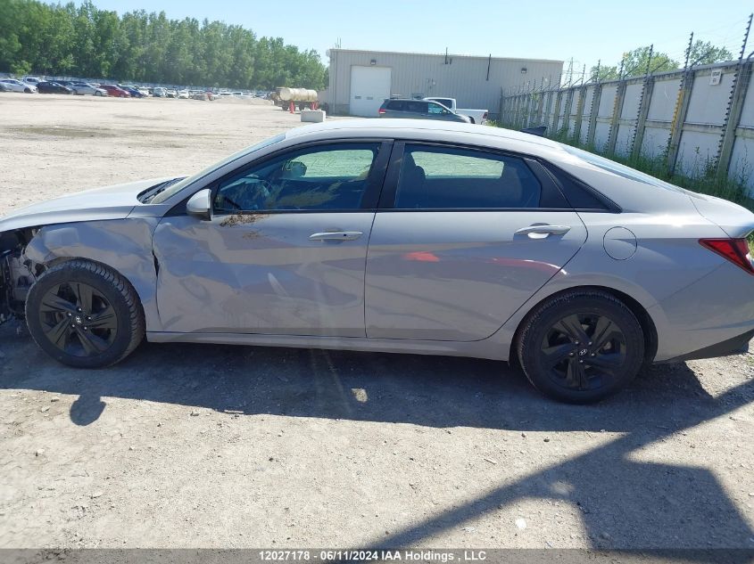 2022 Hyundai Elantra Sel VIN: KMHLM4AG7NU358938 Lot: 12027178