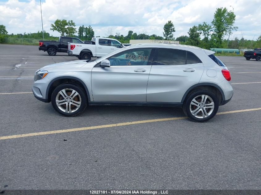 2016 Mercedes-Benz Gla 250 4Matic VIN: WDCTG4GB9GJ240928 Lot: 12027181