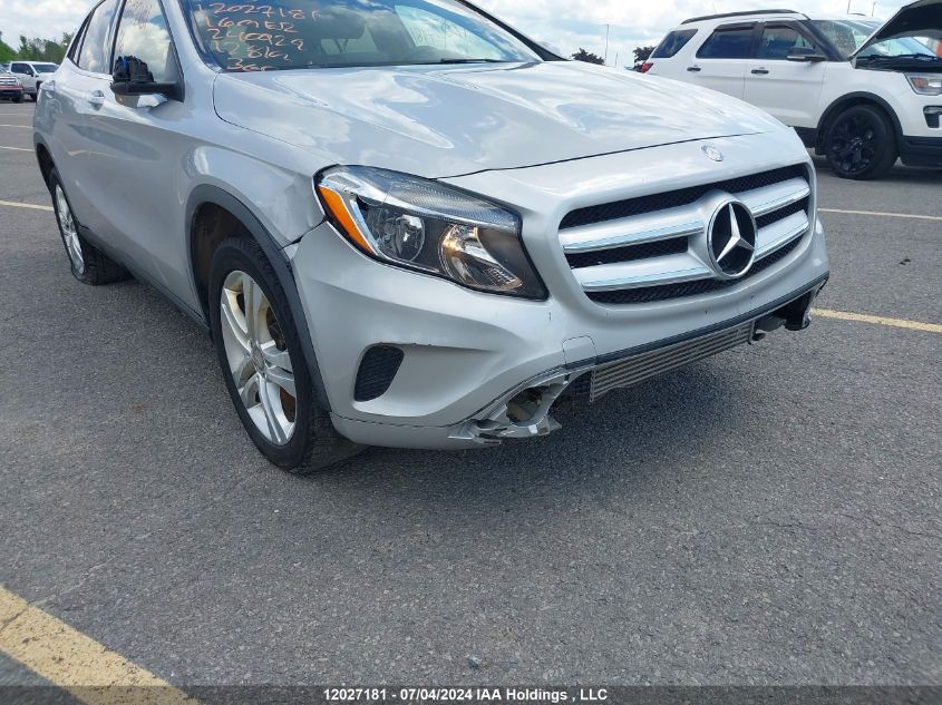 2016 Mercedes-Benz Gla 250 4Matic VIN: WDCTG4GB9GJ240928 Lot: 12027181