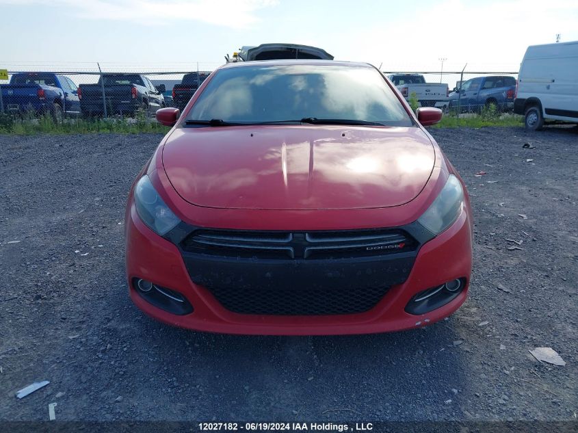 2013 Dodge Dart VIN: 1C3CDFCB8DD347306 Lot: 12027182