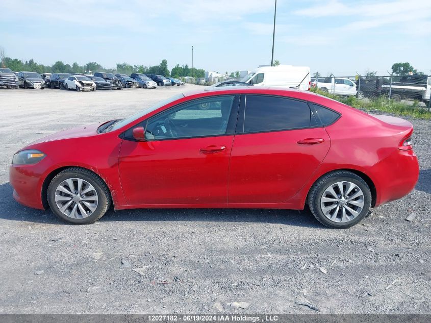 2013 Dodge Dart VIN: 1C3CDFCB8DD347306 Lot: 12027182