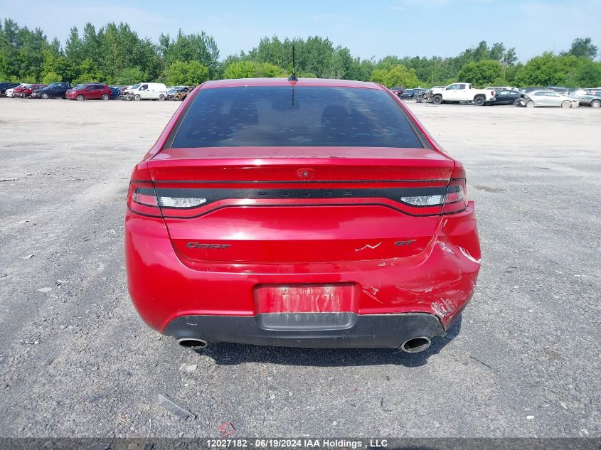 2013 Dodge Dart VIN: 1C3CDFCB8DD347306 Lot: 12027182