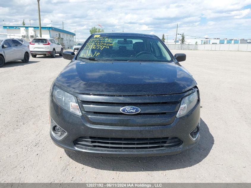 2012 Ford Fusion Sel VIN: 3FAHP0CG8CR297326 Lot: 12027192