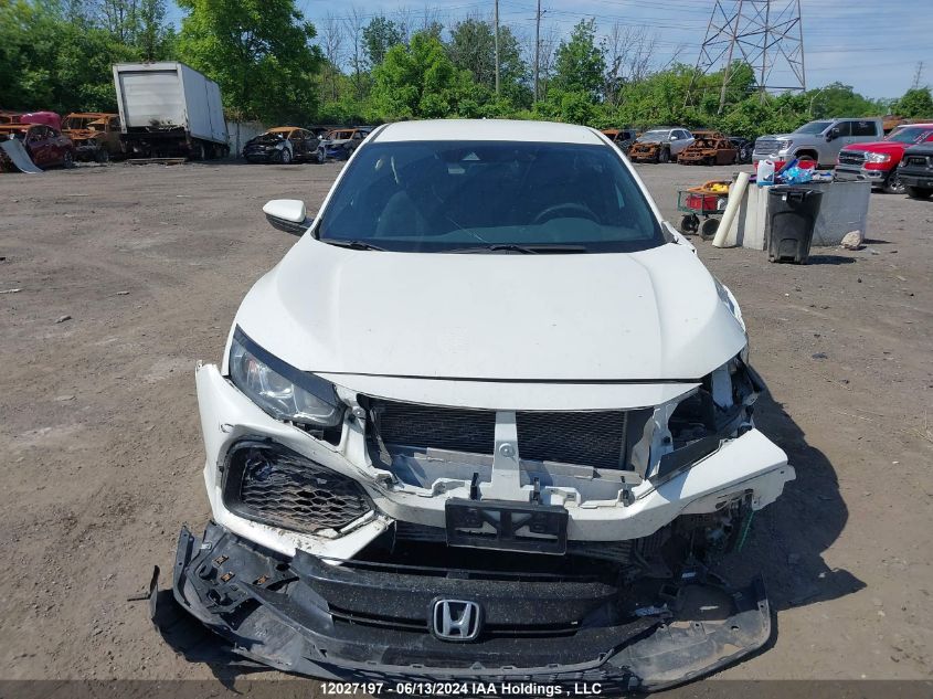 2019 Honda Civic Hatchback VIN: SHHFK7H36KU300771 Lot: 12027197