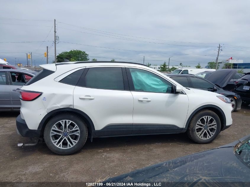 2021 Ford Escape Sel VIN: 1FMCU9H61MUA72527 Lot: 12027199