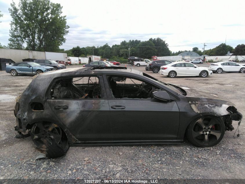 2016 Volkswagen Golf Gti VIN: 3VW4T7AU5GM023121 Lot: 12027207