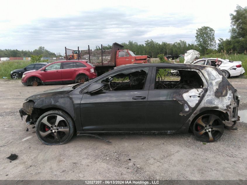 2016 Volkswagen Golf Gti VIN: 3VW4T7AU5GM023121 Lot: 12027207