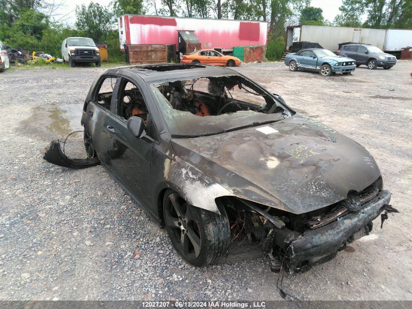 2016 Volkswagen Golf Gti VIN: 3VW4T7AU5GM023121 Lot: 12027207