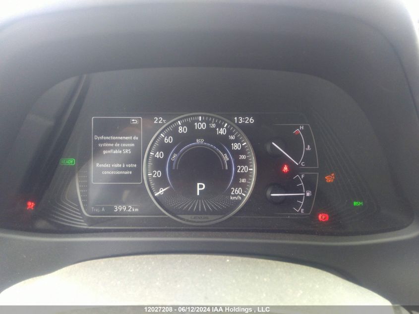 2020 Lexus Ux 250H VIN: JTHL9JBH5L2029867 Lot: 12027208