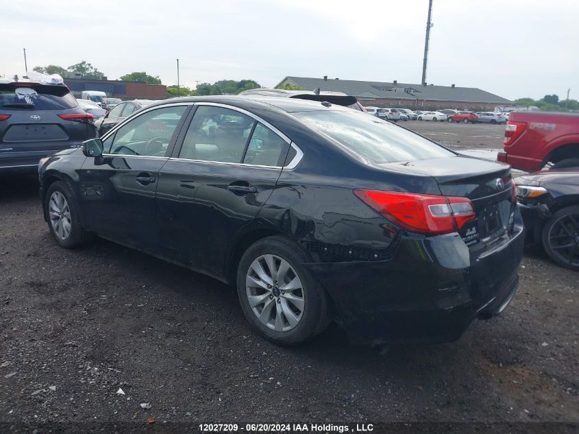 2015 Subaru Legacy VIN: 4S3BNCG64F3045374 Lot: 12027209