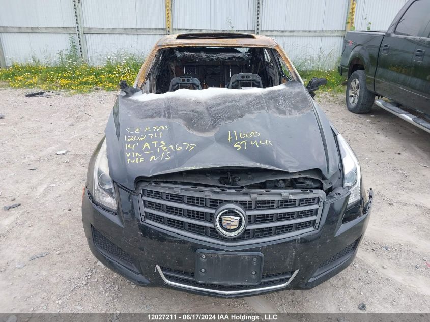 2014 Cadillac Ats VIN: 1G6AH5RX2E0187679 Lot: 12027211