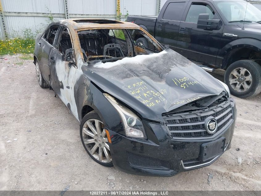 2014 Cadillac Ats VIN: 1G6AH5RX2E0187679 Lot: 12027211