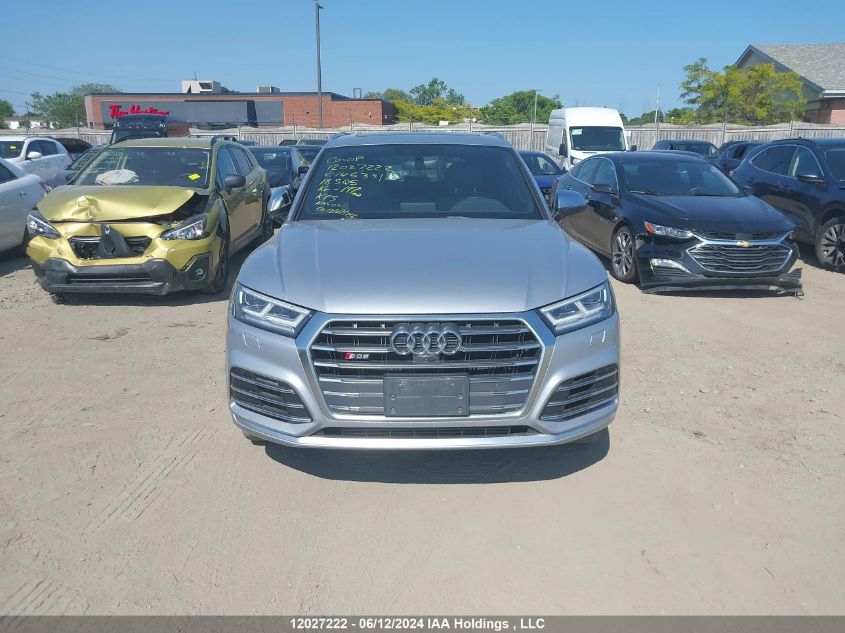 2018 Audi Sq5 VIN: WA1C4AFY5J2145331 Lot: 12027222