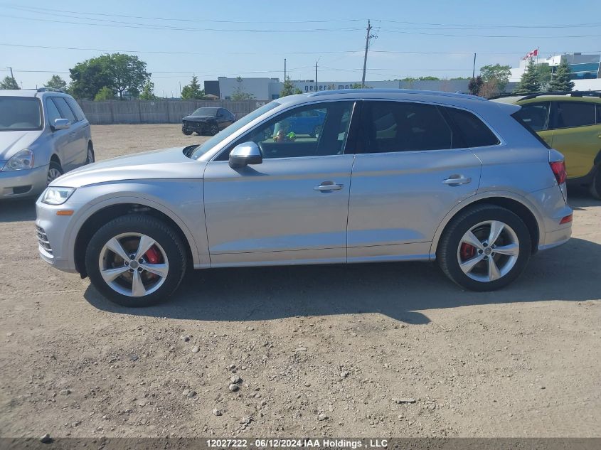 2018 Audi Sq5 VIN: WA1C4AFY5J2145331 Lot: 12027222