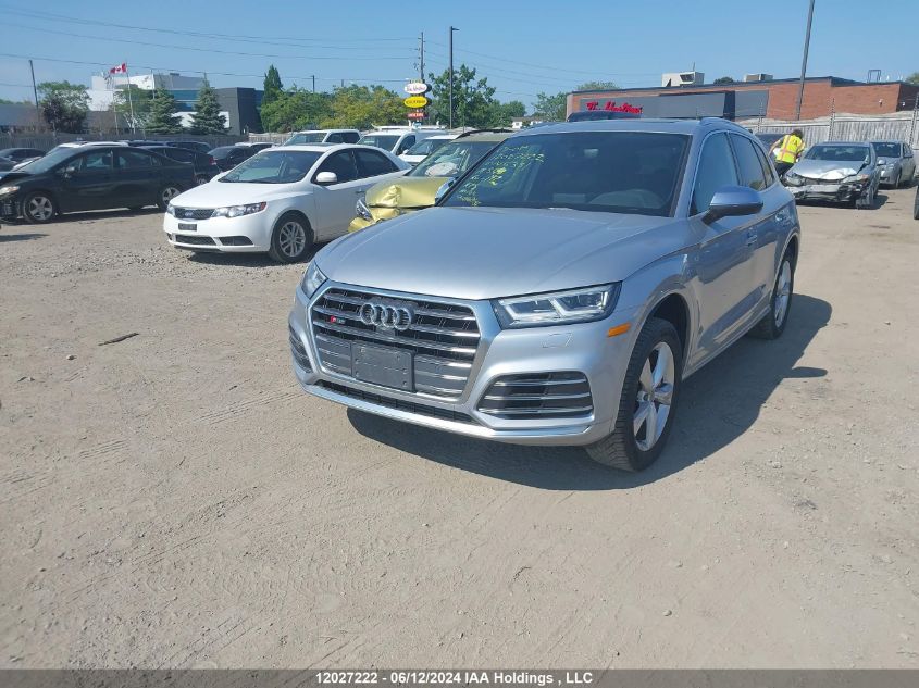 2018 Audi Sq5 VIN: WA1C4AFY5J2145331 Lot: 12027222