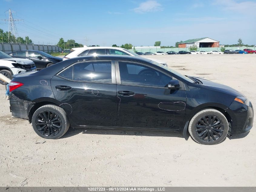 2015 Toyota Corolla Le VIN: 2T1BURHE7FC279074 Lot: 12027223