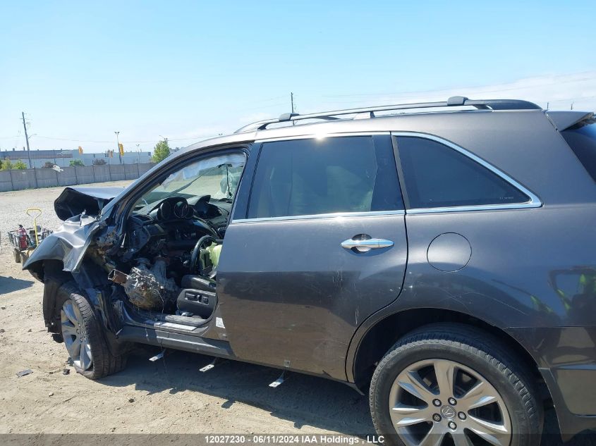 2012 Acura Mdx VIN: 2HNYD2H86CH001080 Lot: 12027230