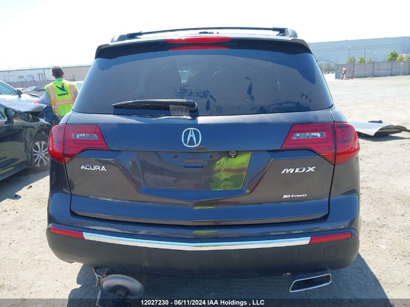 2012 Acura Mdx VIN: 2HNYD2H86CH001080 Lot: 12027230