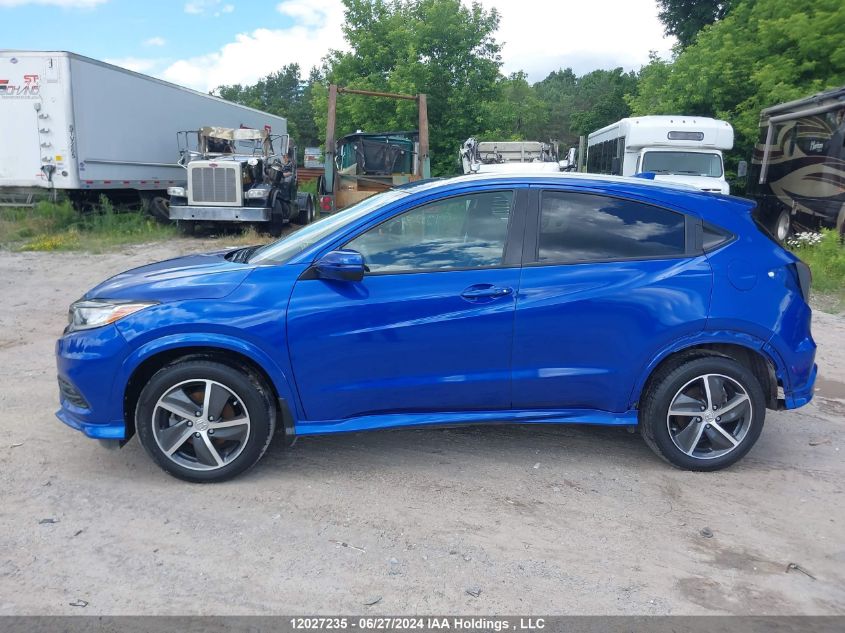 2022 Honda Hr-V VIN: 3CZRU6H9XNM105113 Lot: 12027235