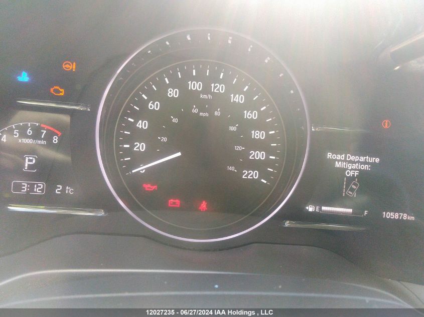 2022 Honda Hr-V VIN: 3CZRU6H9XNM105113 Lot: 12027235