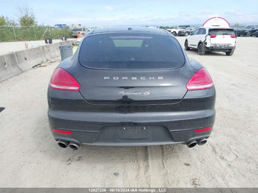 2014 Porsche Panamera 4S Executive VIN: WP0BB2A71EL062605 Lot: 12027236