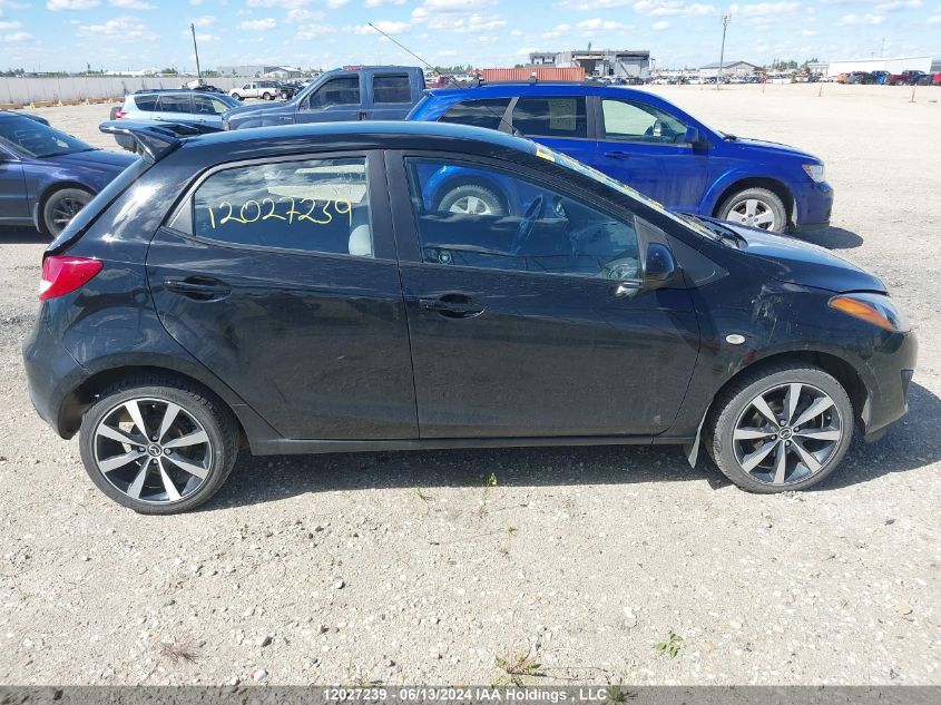 2011 Mazda Mazda2 VIN: JM1DE1HY9B0105447 Lot: 12027239