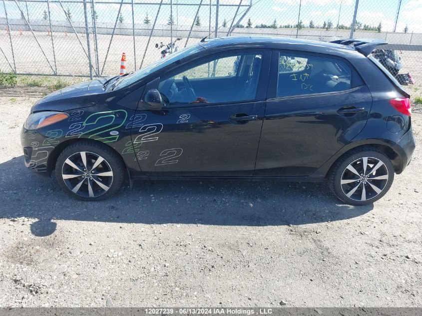 2011 Mazda Mazda2 VIN: JM1DE1HY9B0105447 Lot: 12027239