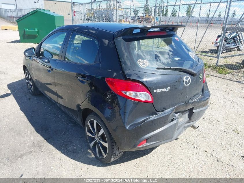 2011 Mazda Mazda2 VIN: JM1DE1HY9B0105447 Lot: 12027239