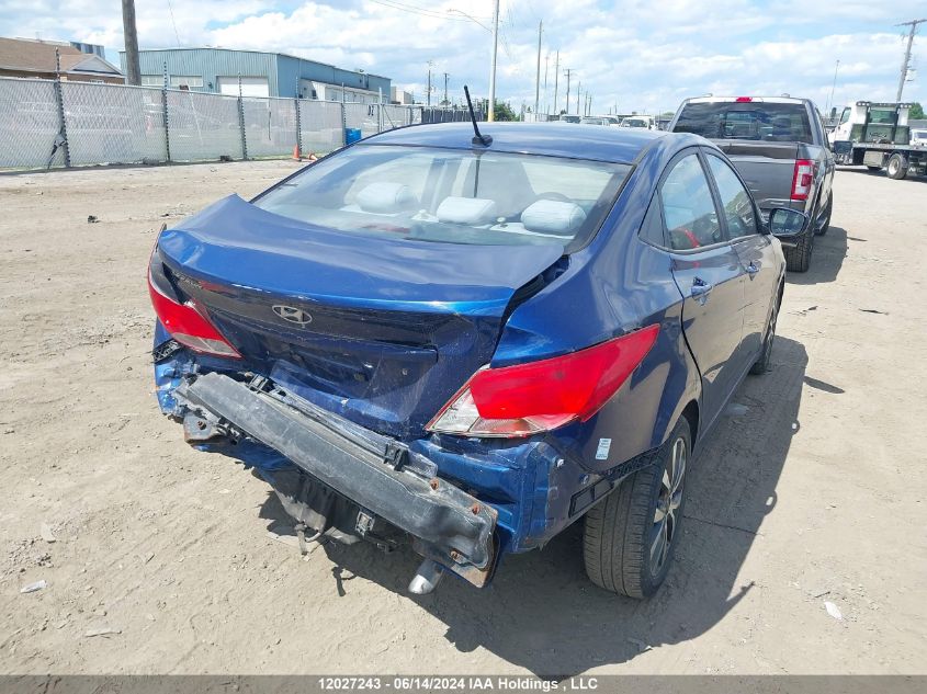 2016 Hyundai Accent Se VIN: KMHCT4AEXGU058847 Lot: 12027243