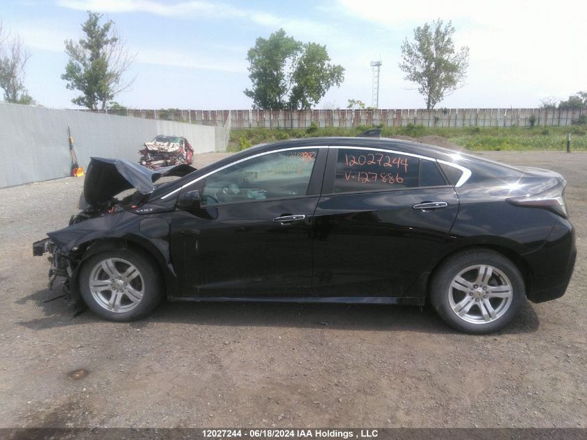 2018 Chevrolet Volt VIN: 1G1RA6S56JU127886 Lot: 12027244