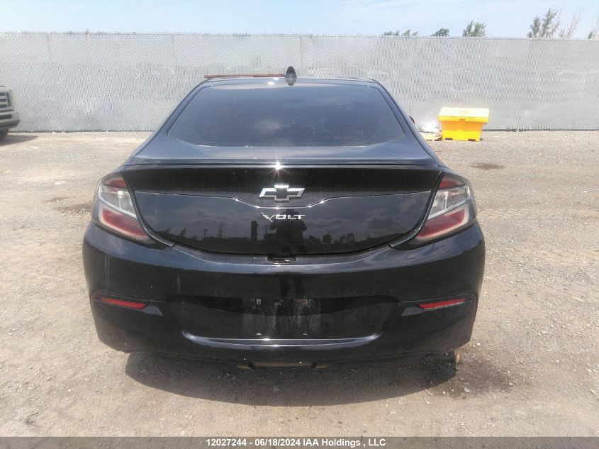 2018 Chevrolet Volt VIN: 1G1RA6S56JU127886 Lot: 12027244