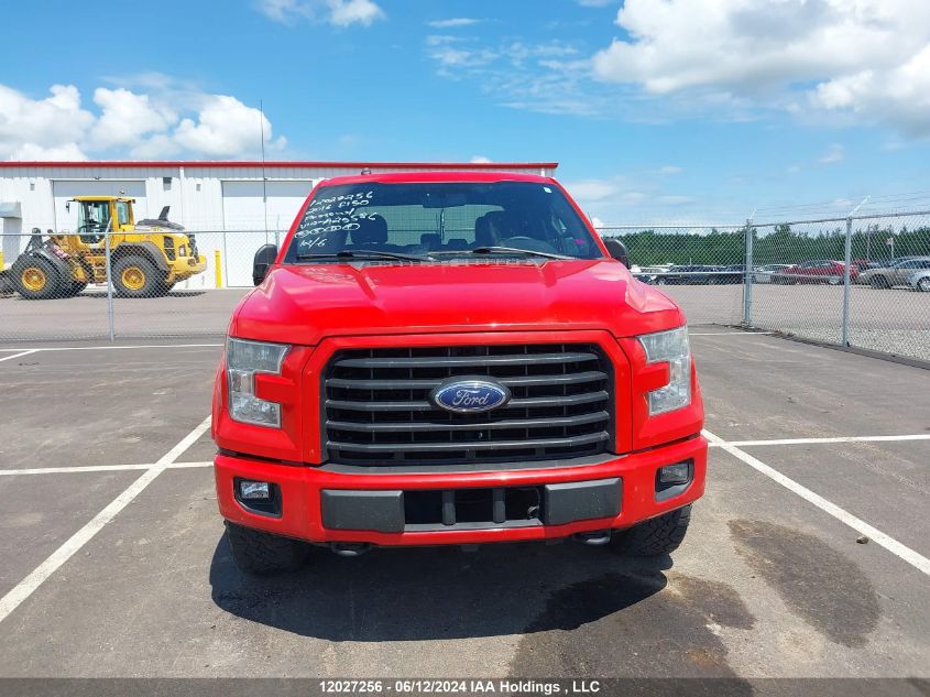 2016 Ford F150 Supercrew VIN: 1FTEW1EF5GFA25586 Lot: 12027256