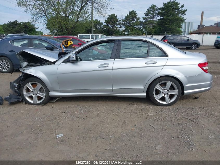 2009 Mercedes-Benz C-Class VIN: WDDGF54X19F332143 Lot: 12027260