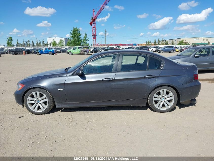 2007 BMW 3 Series VIN: WBAVH13507KR82331 Lot: 12027268