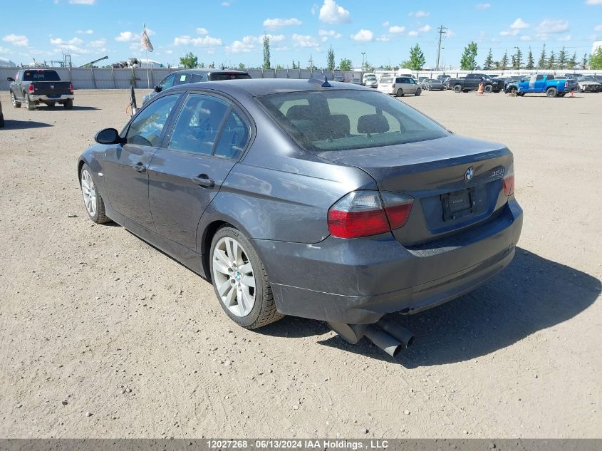 2007 BMW 3 Series VIN: WBAVH13507KR82331 Lot: 12027268