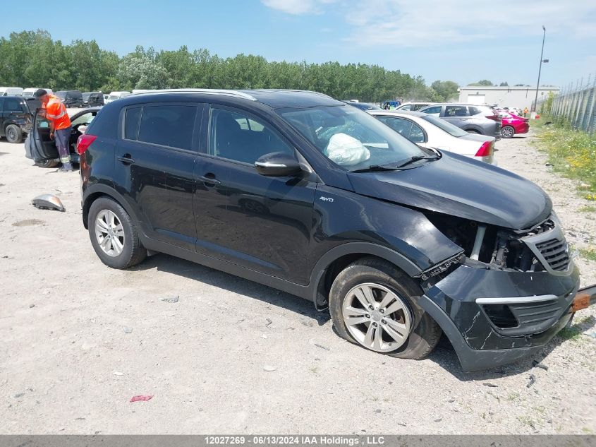 2012 Kia Sportage Lx VIN: KNDPBCA29C7256045 Lot: 12027269