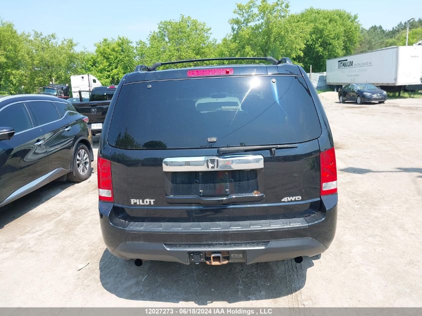 2012 Honda Pilot Lx VIN: 5FNYF4H21CB503895 Lot: 12027273