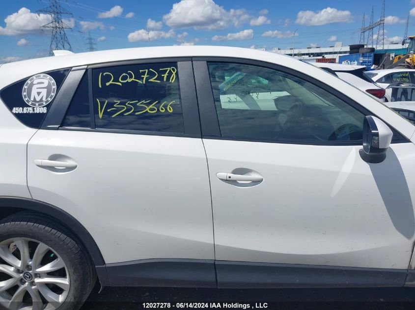 2014 Mazda Cx-5 VIN: JM3KE4DY7E0355666 Lot: 12027278