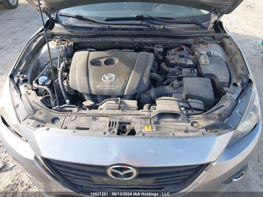 2014 Mazda Mazda3 VIN: JM1BM1L76E1104733 Lot: 12027281