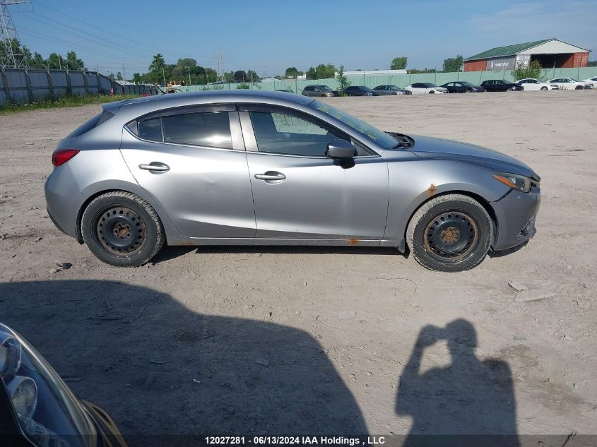 2014 Mazda Mazda3 VIN: JM1BM1L76E1104733 Lot: 12027281