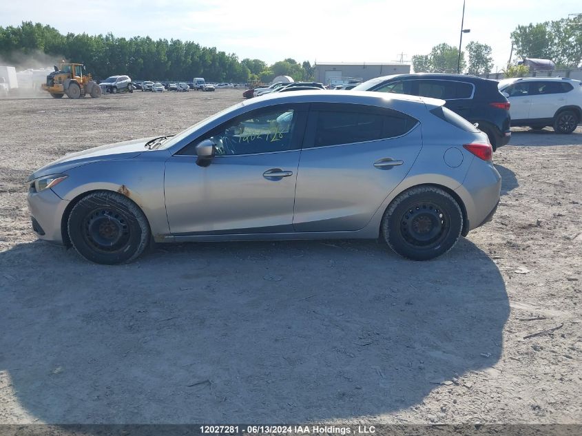 2014 Mazda Mazda3 VIN: JM1BM1L76E1104733 Lot: 12027281