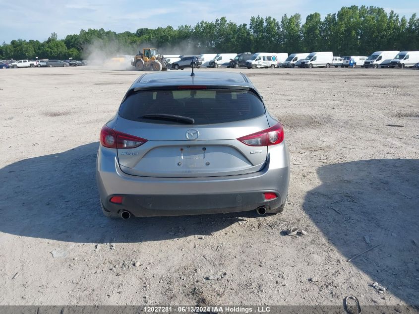 2014 Mazda Mazda3 VIN: JM1BM1L76E1104733 Lot: 12027281