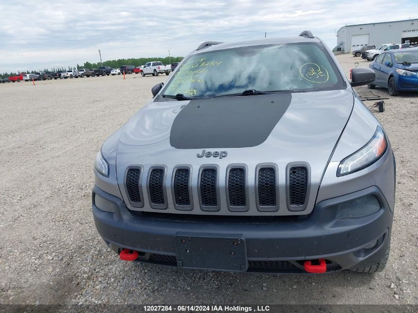 2015 Jeep Cherokee Trailhawk VIN: 1C4PJMBS5FW570650 Lot: 12027284