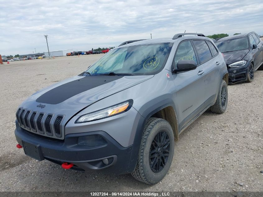 2015 Jeep Cherokee Trailhawk VIN: 1C4PJMBS5FW570650 Lot: 12027284