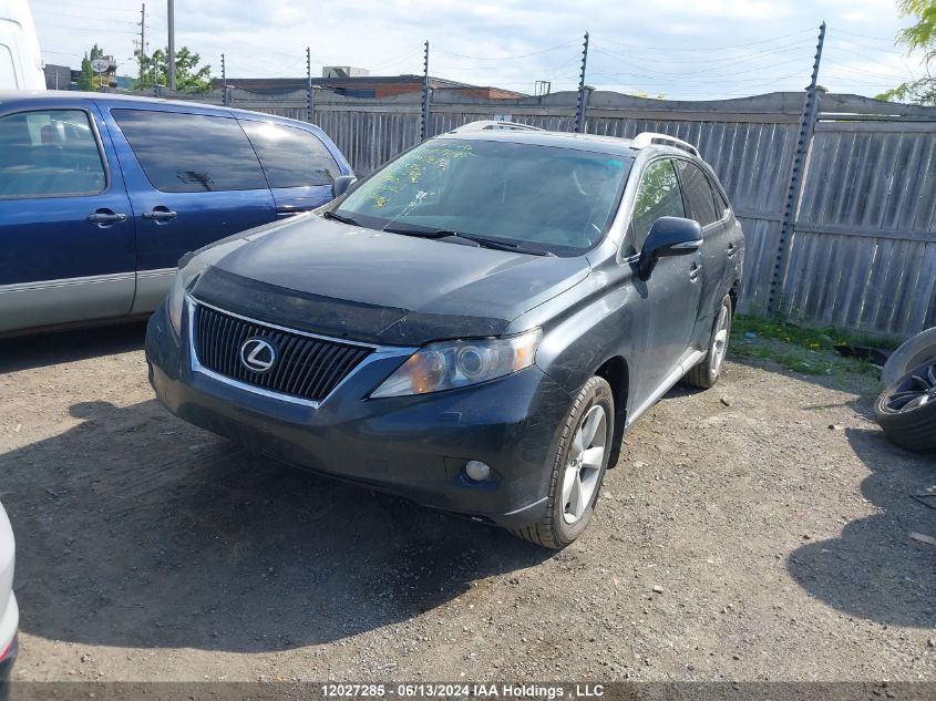 2010 Lexus Rx 350 VIN: 2T2BK1BA0AC044727 Lot: 12027285