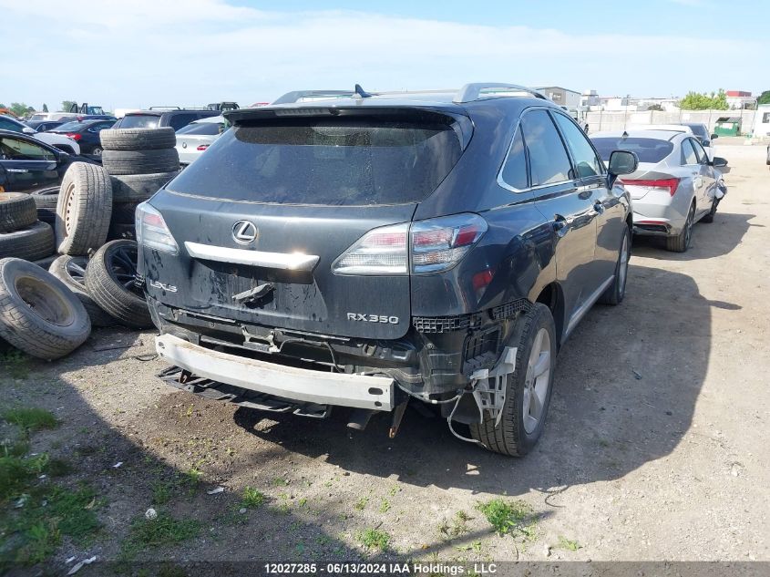 2010 Lexus Rx 350 VIN: 2T2BK1BA0AC044727 Lot: 12027285