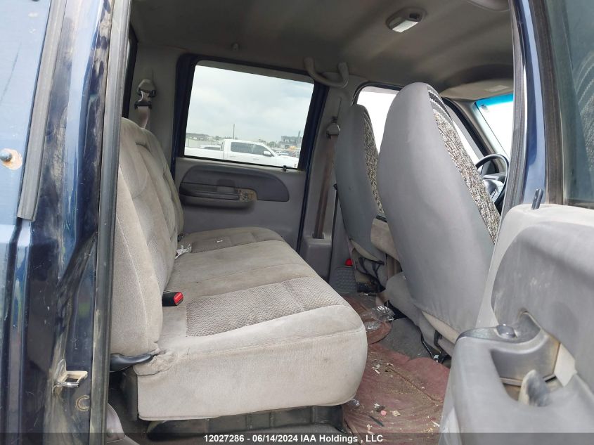 2001 Ford Super Duty F-350 Srw VIN: 1FTSW31F21ED31601 Lot: 12027286